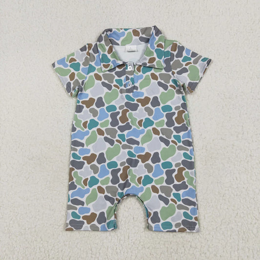 Boys' Camo Romper
