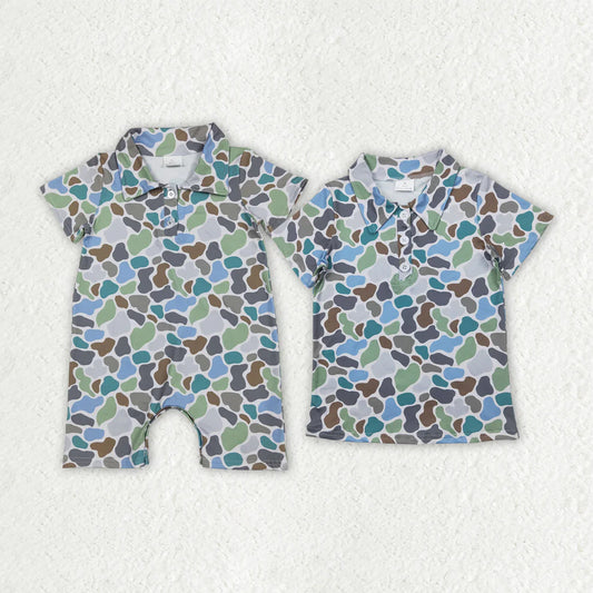 Boys' Camo Polo Shirt